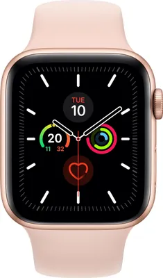 Immagine prodotto di Apple Watch Series 5 cassa in alluminio 44 mm oro, colore: rosa