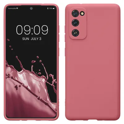 Produktbild von kwmobile Handyhülle für Samsung Galaxy S20 FE Hülle - weiches Handy Silikon Case - Schutzhülle Cover - Dark Rose