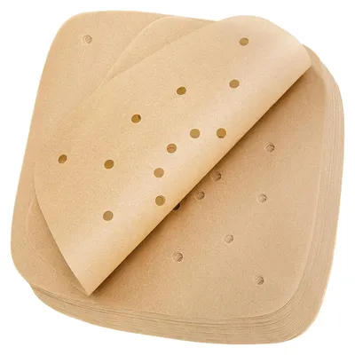Productafbeelding van 100 Stuks Airfryer Bakpapier, 21,5 cm voor hete lucht friteuse
