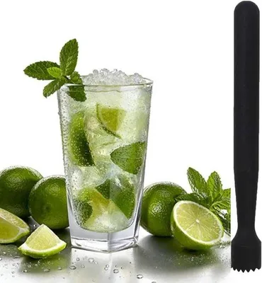 Produktbild von Famanu Cocktailstampfer für Mojitos und Fruchtgetränke - Professionell