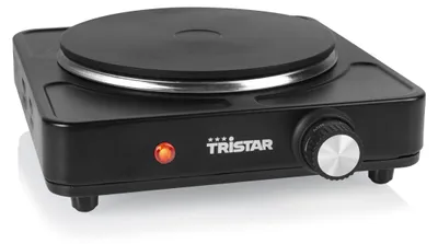 Produktbild von Tristar KP-6151, Schwarz, Arbeitsplatte, 18.5 cm, Versiegelte Platte, 1 Zone(n), 1 Zone(n)