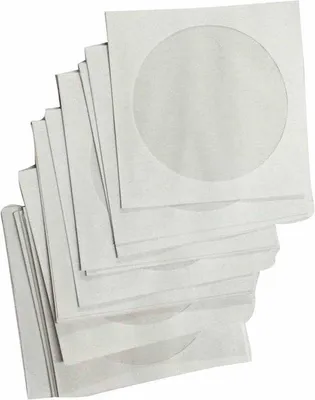 Produktbild von Weißes Papier für CDs und DVDs - 200 Stück