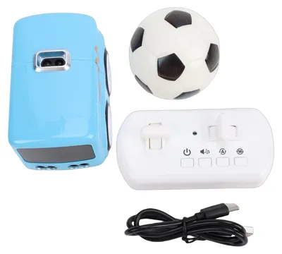 Immagine prodotto di Autobus giocattolo per bambini con telecomando, sensore a infrarossi, luci LED, musica, comandi gestuali, RC, blu