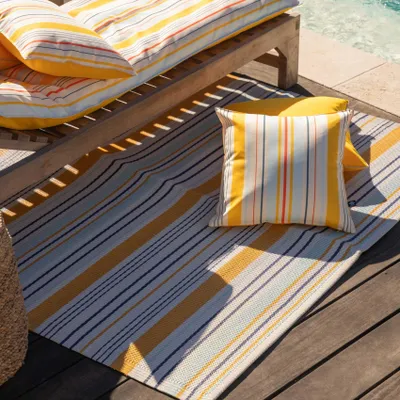 Produktbild von Gestreifter Outdoor-Teppich