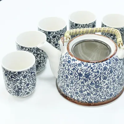 Imagen del producto de Set de tetera - Modelo azul