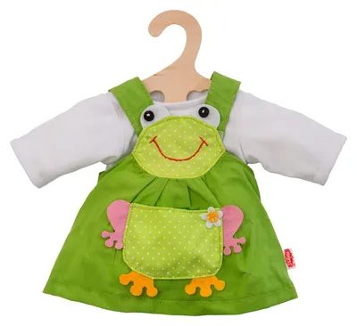 Produktbild von Puppe Froschkleid-teilig Gr.28-35cm, 1Stück