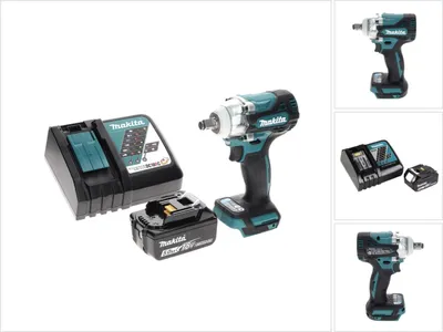 Produktbild von Makita DTW 300 RT1 Akku Schlagschrauber 18 V 330 Nm 1/2" Brushless + 1x Akku 5,0 Ah + Ladegerät