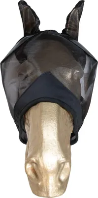 Produktbild von Kentucky Horsewear Fliegenmaske Classic mit Ohren Fliegenschutz Schwarz Cob