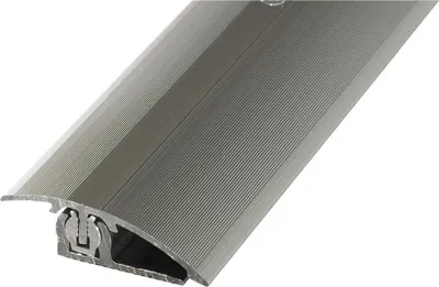 Produktbild von Ausgleichsprofil PROLINE PROVARIO Uni 2-18 mm Aluminium 100 cm schraubbar eloxiert Edelstahl Übergangsprofil Übergangsleiste Höhenausgleichsprofil Anpassungsprofil