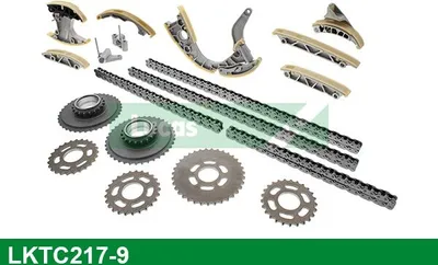 Produktbild von LUCAS LKTC217-9 Steuerkettensatz Steuerkette für AUDI A4 Avant (8K5, B8) A6 Avant (4F5, C6) Q5 (8RB) A5 Sportback (8TA) A4 Limousine (8K2, B8)