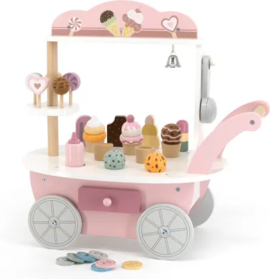 Produktbild von Viga Toys - VIGA PolarB Shop Konditorei Eisdiele 3in1
