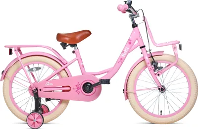 Produktbild von Nogan Kiki Kinderfahrrad - Mädchenfahrrad - 18 Zoll - Rosa