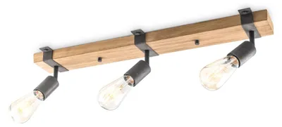 Produktbild von Home Sweet Home Rural LED-Aufbaustrahler Denton 3L - Anthrazit