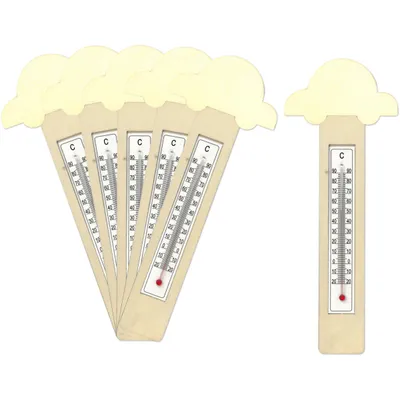 Produktbild von DIY Thermometer Autos, 6er Set