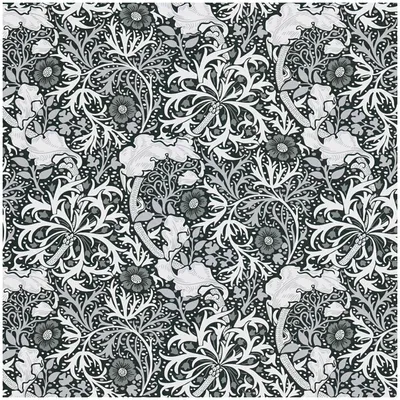 Obrázek produktu pro Profhome 390595-GU Květinová tapeta Floral matná černá bílá světle šedá 5,33 m2
