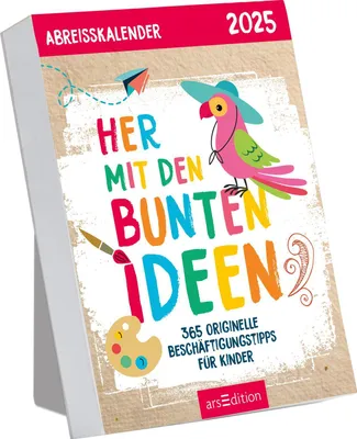 Produktbild von Abreißkalender Her mit den bunten Ideen 2025