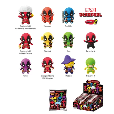 Immagine prodotto di Marvel PVC borsa tag Deadpool Serie 2 Display (24)