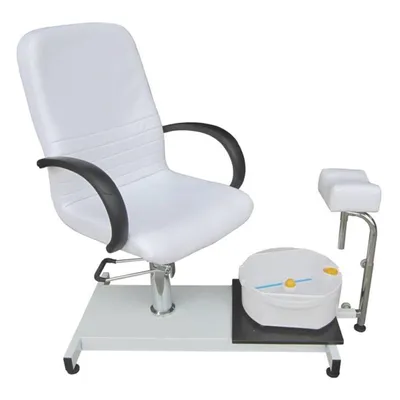 Immagine prodotto di OLIMPIA Poltrona da pedicure sedia postazione podologica per centro estetico BIANCO