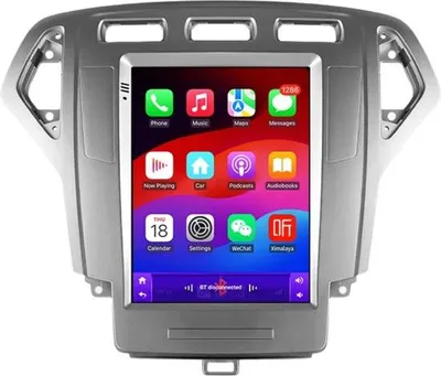 Obrázek produktu pro Autorádio s Bluetooth a CarPlay pro Ford Mondeo Mk4 / Galaxy (2007–2010) – Kompatibilní s Apple a Android – Stereo systém s navigačním systémem – 2 GB RAM, 32 GB paměti