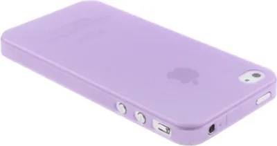 Produktbild von Schutzhülle Case TPU für Handy iPhone 4 / 4s Transparent / Lila