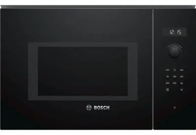 Imagen del producto de Bosch Serie 6 BFL554MB0, Incorporable, Microondas independiente, 25 litros, 900 W, Pantalla integrada, LED