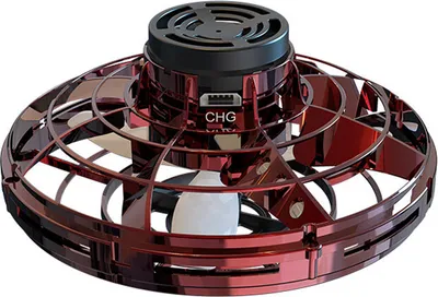 Produktbild von UFO-Flugspielzeug Mini-Drohnen Hubschrauber Infrarot-Sensor Auto mit 360° drehbarem, handgesteuertem Drohnenspielzeug - Rot