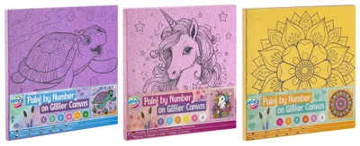 Produktbild von Moxy Malerei auf Nummer Glitter
