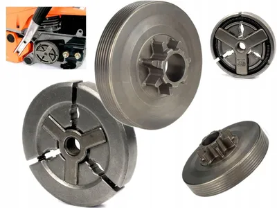 Immagine prodotto di Kit completo di cesto e frizione per motosega a benzina con barra da 0,325", con pignone fisso, compatibile con NAC GERM