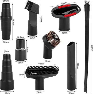 9-teiliges Staubsaugerzubehör Universaldüsen-Set für 32, Hauptbild
