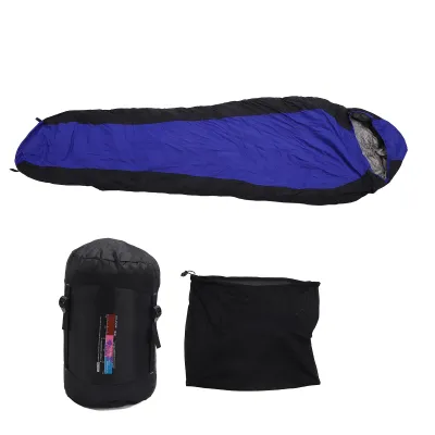 Image de Sac de couchage momie, sac de couchage par temps froid, sac de couchage en duvet, sac de couchage de camping, sac de couchage chaud, accessoire de camping