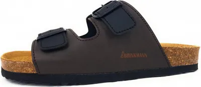 Image de Dr. Brinkmann : Chaussures de ville pour hommes, chaussons, sandales, couleur marron, style décontracté