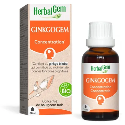 Image de Herbalgem - GinkgoGem complexe de Ginkgo biloba -- 30 ml
