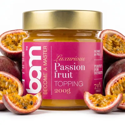 Produktbild von BAM Passionsfrucht Dressing - Dessertsauce - Topping - 200 g