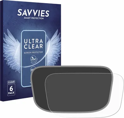 Produktbild von 6x Für Segway E300SE/E110/E125 Schutzfolie Savvies Displayschutz Display Schutz Folie Klar Transparent