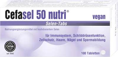 Obrázek produktu pro Cefasel 50 nutri Selen-TABS, 100 St TAB