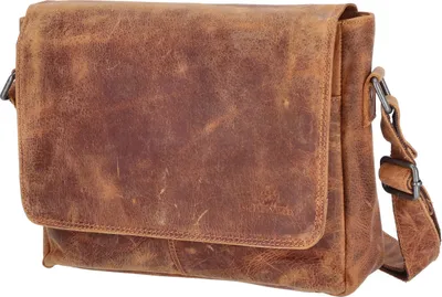 Produktbild von The Skandinavian Brand Leder Messenger Hunter  Camel