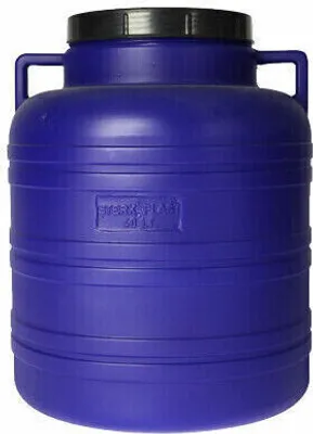 Produktbild von 10 L Fass Fässer Kunststofffass 10L Lebensmittelfass Tonne Regentonne Futtertonne