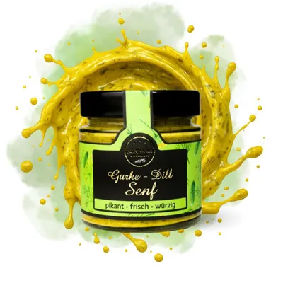 Produktbild von Gurke Dill Senf, 180 ml