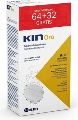 Produktbild von Kin Gold Effervescent Tablets 64+32