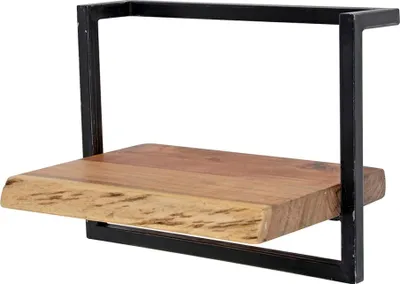 Produktbild von KAWOLA Wandregal ERGEA 40 cm Akazie massiv natur