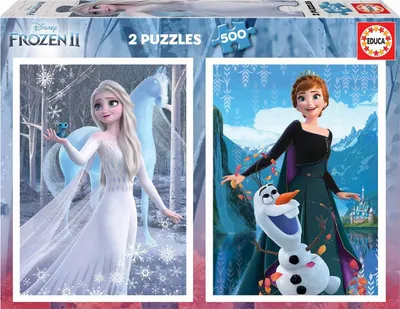 Immagine prodotto di Puzzle 2X500 Frozen Ii 19016 Educa