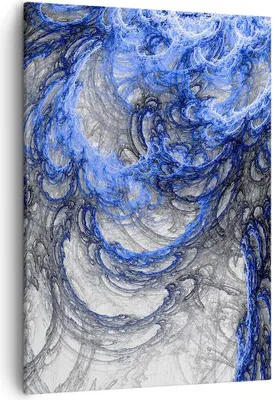 Produktbild von Bild auf Leinwand - Leinwandbild - Einteilig - Abstraktion modern - 50x70cm - Wand Bild - Wanddeko - Wandbilder - Leinwanddruck - Wanddekoration - Leinwand bilder - Wandbild - PA50x70-3726
