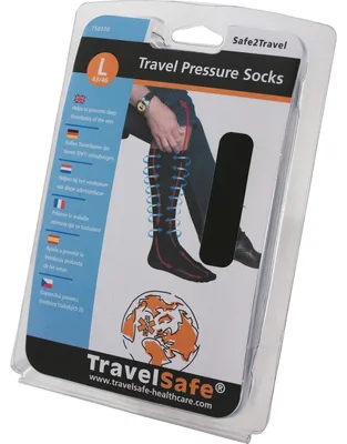 Zdjęcie produktu dla Skarpety podróżne kompresyjne Travelsafe L (rozmiar 43-46)