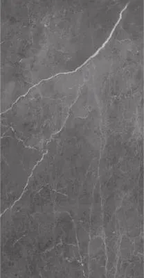 Produktbild von BREUER Duschrückwand Marmoroptik Seidenmatt anthrazit, weiß 210 x 150 cm 9482556000178