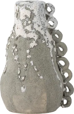 Produktbild von Souri Kerzenhalter, Grau, Steingut