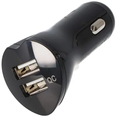 Produktbild von KFZ Ladegerät 2x USB-A 20 Watt Schwarz