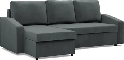 Produktbild von Ecksofa mit Schlaffunktion NEO, Dunkelgrau