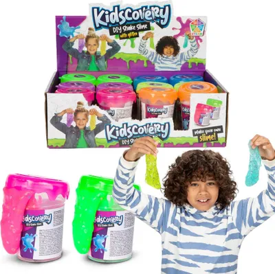 Immagine prodotto di Kidscovery Science Slime Shake coriandoli 6 assortiti | 12 pezzi