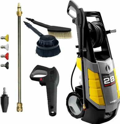 Zdjęcie produktu dla LAVOR VERTIGO 28, Wyprostowany, Prąd elektryczny, Czarny, Szary, Żółty, 510 l/h, 180 bar, 2800 W