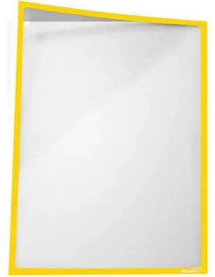 Zdjęcie produktu dla Teczka informacyjna z magnesem, format A3, kolor żółty, 435 x 312 mm, 5 szt.